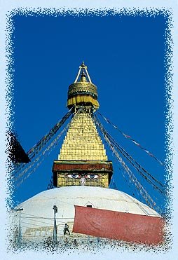 Der Stupa von Swayambunath